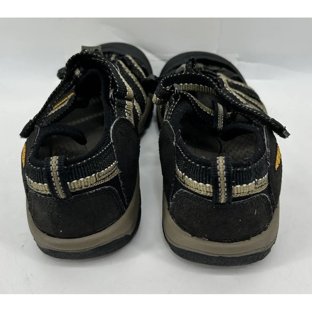 Keen Newport H2 Waterproof Sandals Black With Olive Kids Size 5